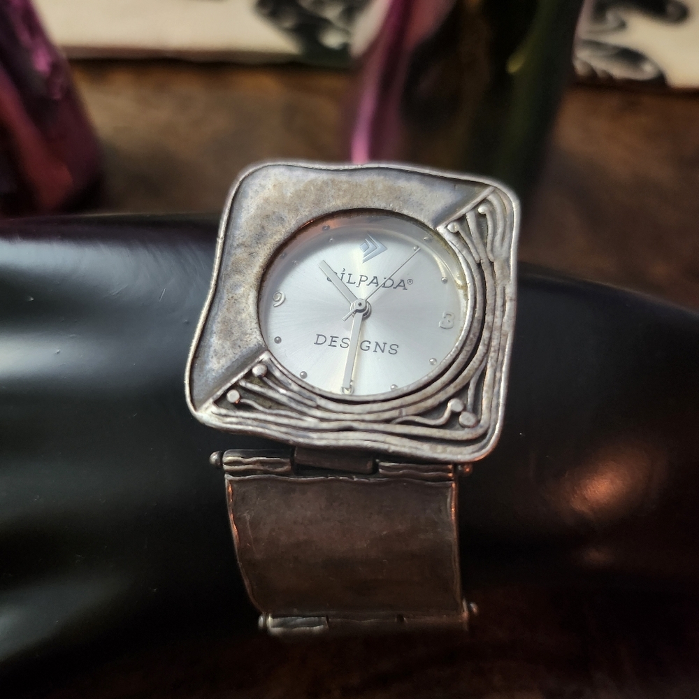 Silpada Solid 925 Sterling Silver Watch Square Pa… - image 2